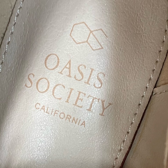 OASIS SOCIETY Chunky Beige Platform Loafer 7 - Picture 9 of 12